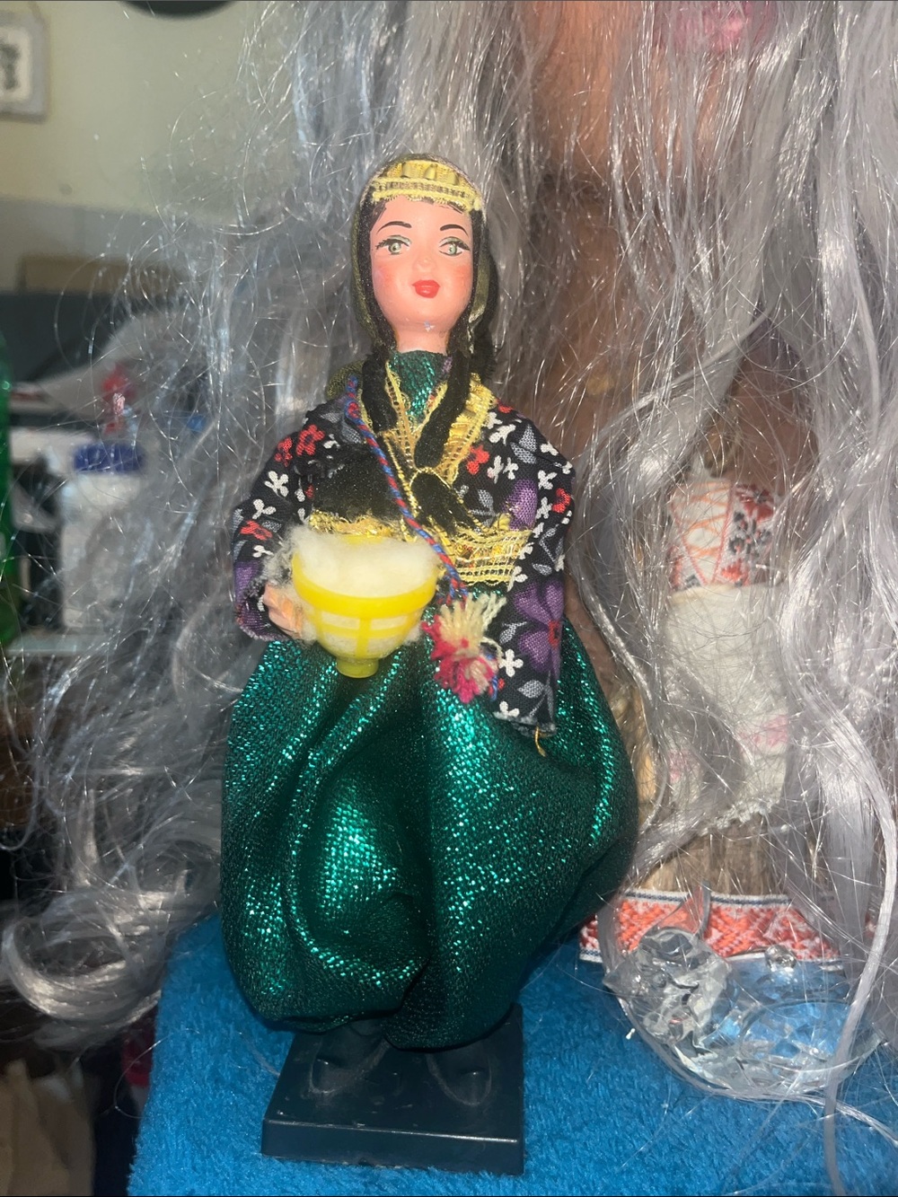 Vintage Turkish Souvenir Doll Handmade